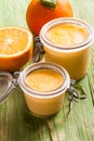 Orange curd Royalty Free Stock Photo