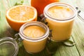 Orange curd Royalty Free Stock Photo