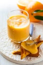 Orange curd Royalty Free Stock Photo