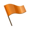 Orange Curl Flag Icon