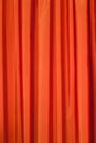 Orange curtains Royalty Free Stock Photo