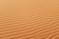 Orange desert sand patterns of the Arabian Desert Royalty Free Stock Photo