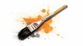 Orange Design Brush: Detailed, Rusticcore, Color Splash