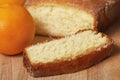 Orange dessert bread