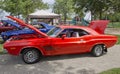 Orange Dodge Challenger