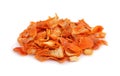 Orange dried peel.