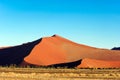 Dune in Namibia. Dune in Namib Desert, Namibia Royalty Free Stock Photo