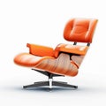 orange Eames Lounge Chair