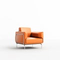 orange Eames Lounge Chair