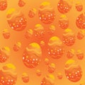 Orange easter pattern