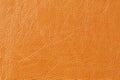 Orange Faux Leather Background Texture Royalty Free Stock Photo