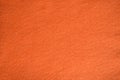 Orange felt fabric texture for background. Royalty Free Stock Photo