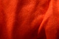 Orange Felt Texture 1 Royalty Free Stock Photo