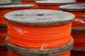Orange fiber cables