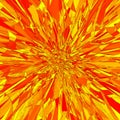 Orange fire explosion background with copy space for text Royalty Free Stock Photo