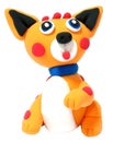 Orange fox toy cute toys