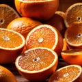 Orange fresh raw organic fruit