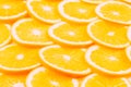 Orange Fruit Background. Summer Oranges. Healthy Food Royalty Free Stock Photo