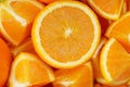 Fresh Orange Fruit Background Royalty Free Stock Photo