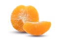 Orange fruit fresh isolated on white background