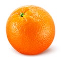 Orange fruit isolated on white Royalty Free Stock Photo