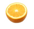 Orange fruit slice isolated Royalty Free Stock Photo