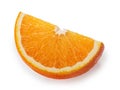 Orange fruit white background clipping path Royalty Free Stock Photo