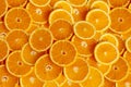 Orange fruits full frame background and texture