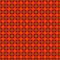 Orange geometric mosaic detailed seamless textured pattern background