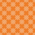 Orange geometric seamless pattern Royalty Free Stock Photo
