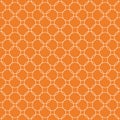 Orange geometric seamless pattern