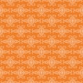 Orange geometric seamless pattern