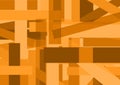 Orange geometrical background abstract art wallpaper