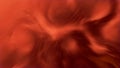 orange ghostly misty shifted curved figures - abstract 3D illustration