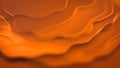 orange ghostly misty winking volumetric lines - abstract 3D rendering