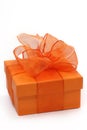 Orange gift box