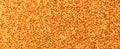 Orange glitter texture. Banner background. High detailed, macro, abstract glitter lights for new year, christmas Royalty Free Stock Photo