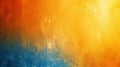 The orange, gold, and blue color gradient creates a luminous symphony, casting a radiant glow that captivates the senses