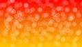 orange gradient abstract background with bokeh effects Royalty Free Stock Photo