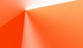 Orange gradient color paper abstract background, colourful 3D effect abstract background Royalty Free Stock Photo