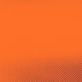 Orange gradient square background with copy space for your text or images Royalty Free Stock Photo