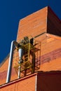 Orange Grain Elevator