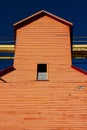 Orange Grain Elevator