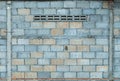 Orange, Gray Brick Wall, Background/ Texture Royalty Free Stock Photo