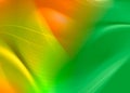 Orange green abstract