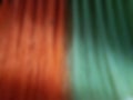 Orange and Green Broom in Blur Closeup Image