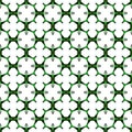 Orange green geometric seamless pattern. Hand draw