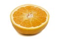 Orange Half Cross Section Royalty Free Stock Photo