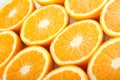 Orange halves Royalty Free Stock Photo