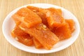 Orange Halwa Royalty Free Stock Photo